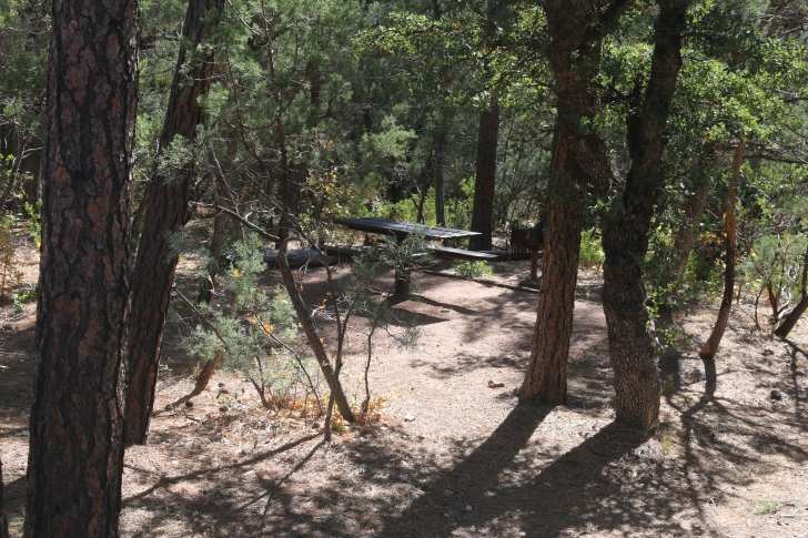 Camping at Christopher Creek Campground - Arizona