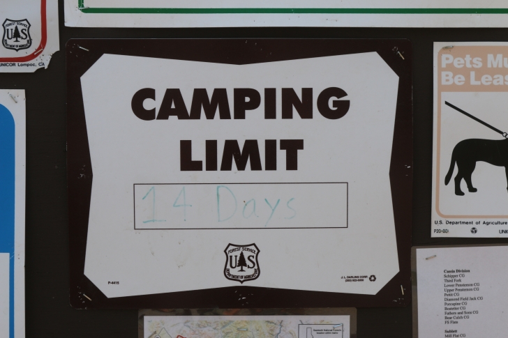 Camping at Lake Cleveland in South Central Idaho