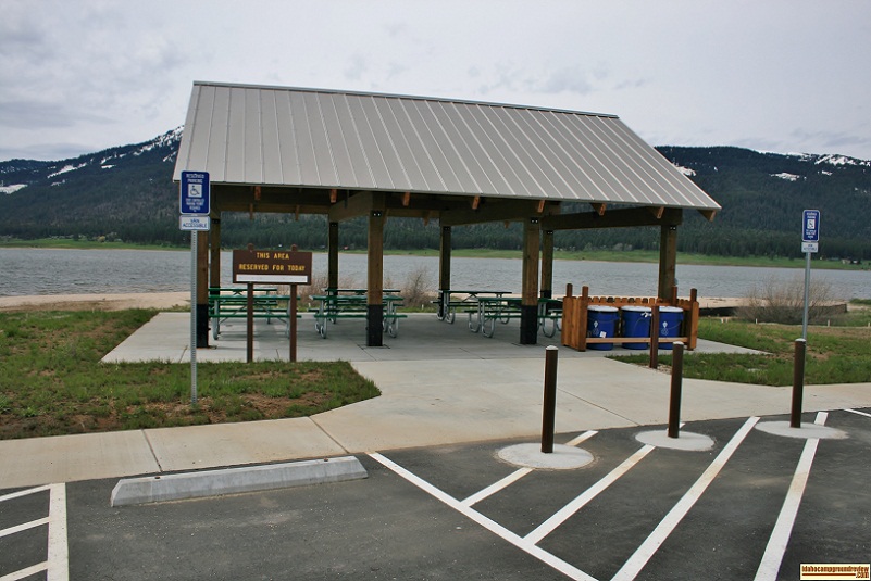 Big Sage Campground has a nice group shelter which can be reserved for your activity.
