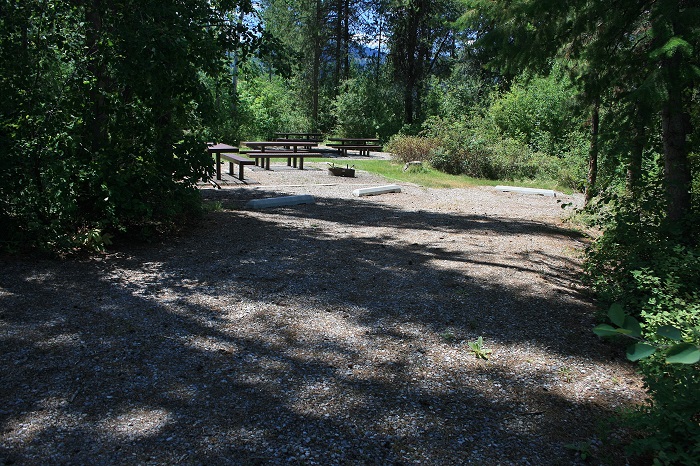 Blowout Campground on Palisades Reservoir