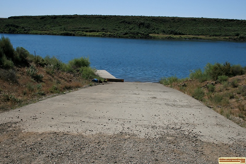 Moonstone Access boat ramp on the Magic Reservoir.