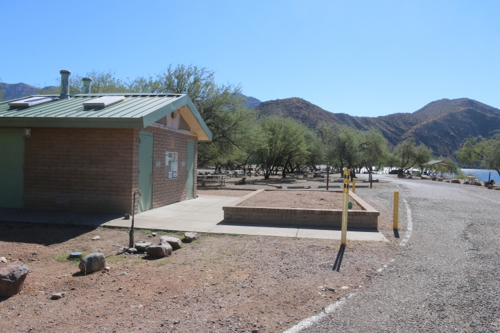 Camping in Burnt Corral Campground in Arizona