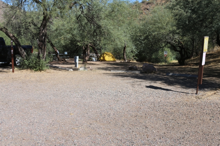 Camping in Burnt Corral Campground in Arizona