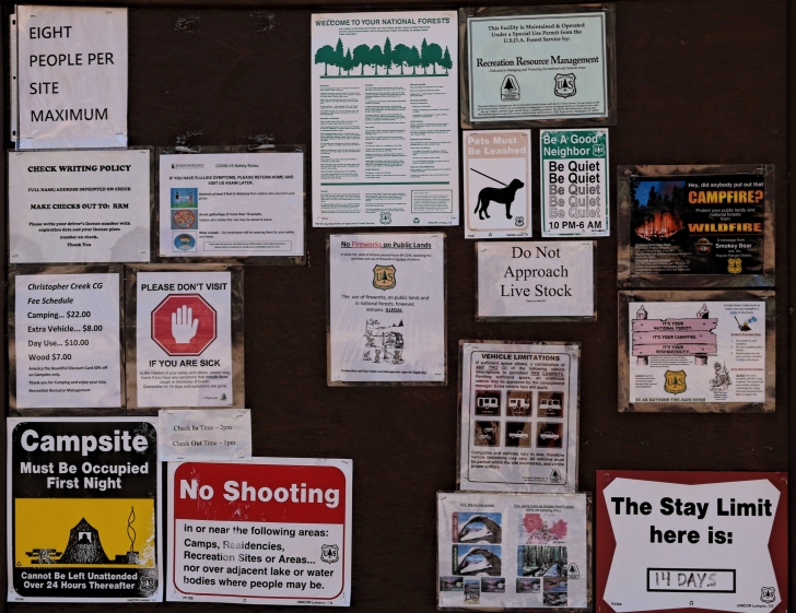 Camping at Christopher Creek Campground - Arizona