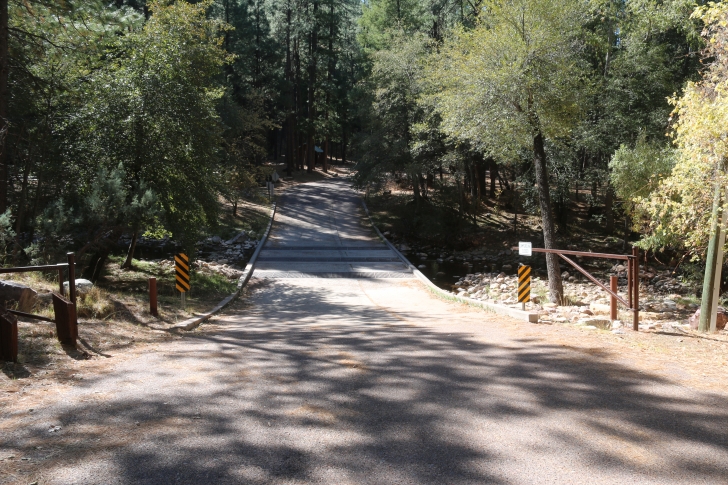 Camping at Christopher Creek Campground - Arizona