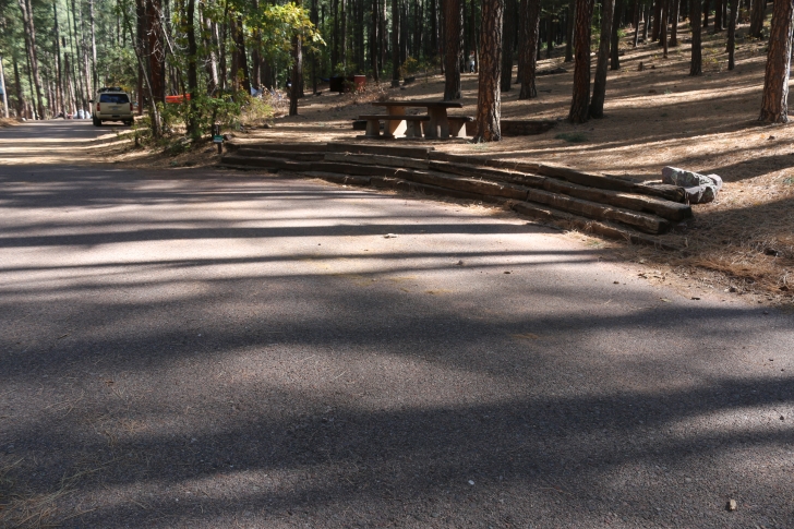 Camping at Christopher Creek Campground - Arizona