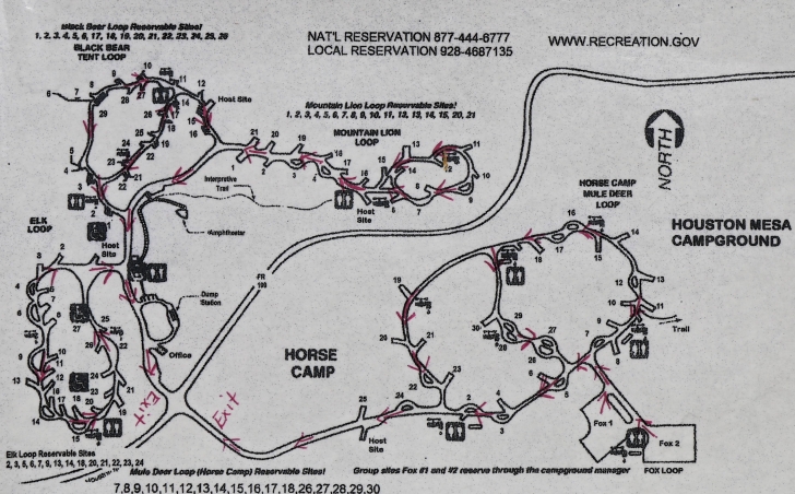 A Guide to Camping at Houston Mesa Campground in Arizona.