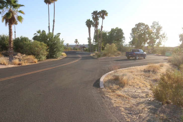 Camping at Callville Bay Campground by Lake Meade