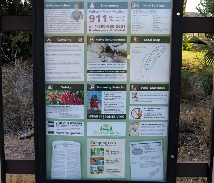 Camping at Callville Bay Campground by Lake Meade