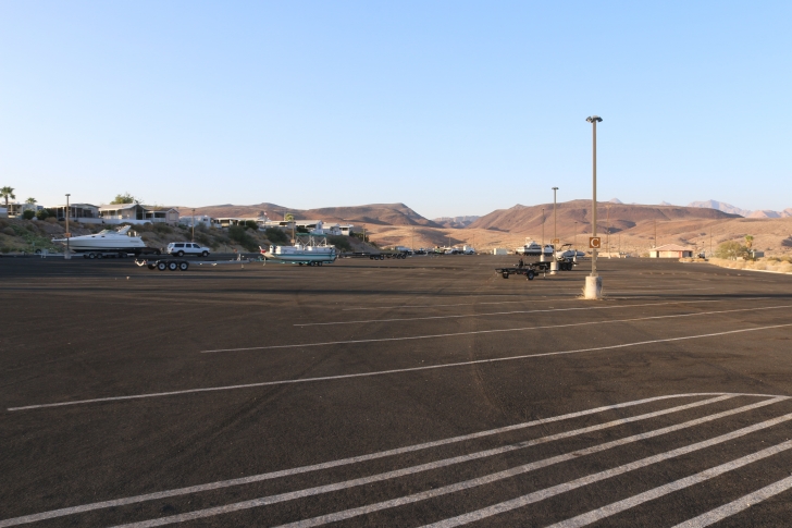 Camping at Callville Bay Campground by Lake Meade