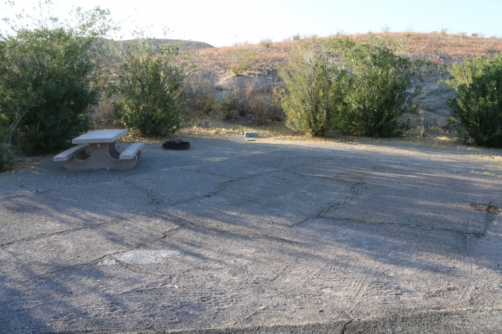 Camping at Callville Bay Campground by Lake Meade
