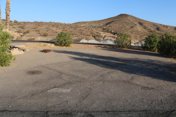 Camping at Callville Bay Campground by Lake Meade