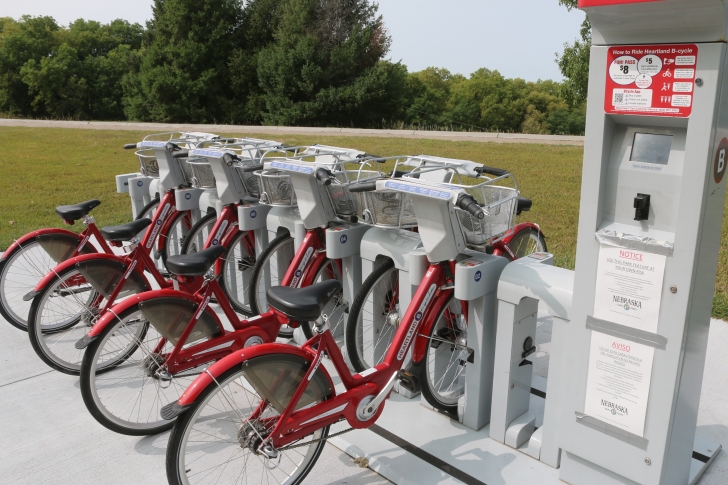 Camping at Eugene T Mahoney State Park in Nebraska