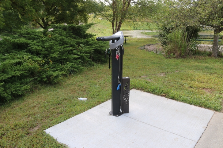 Camping at Eugene T Mahoney State Park in Nebraska