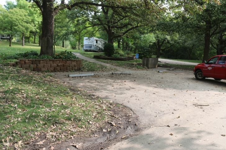 Camping at Eugene T Mahoney State Park in Nebraska
