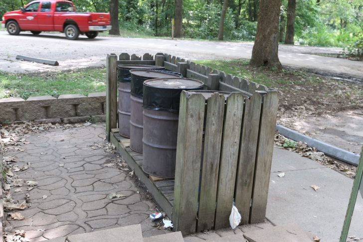 Camping at Eugene T Mahoney State Park in Nebraska