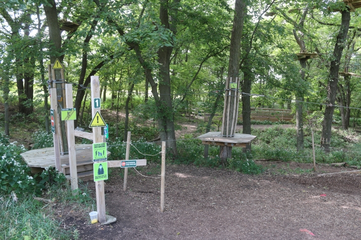 Camping at Eugene T Mahoney State Park in Nebraska