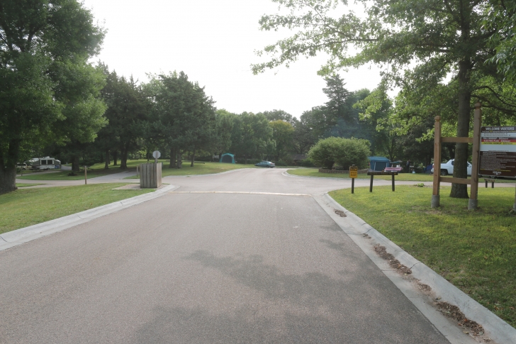 Camping at Eugene T Mahoney State Park in Nebraska