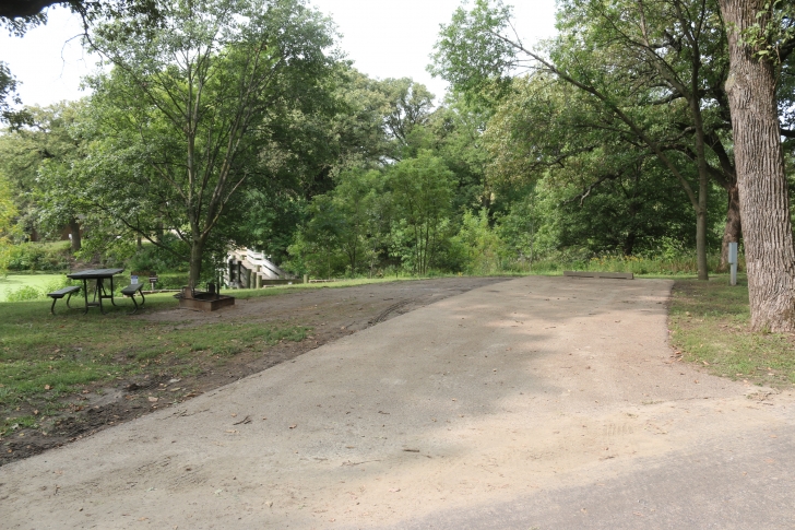 Camping at Eugene T Mahoney State Park in Nebraska
