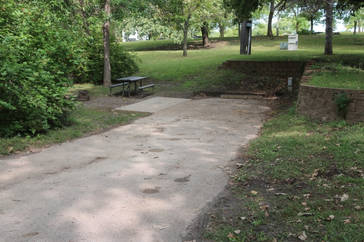 Camping at Eugene T Mahoney State Park in Nebraska