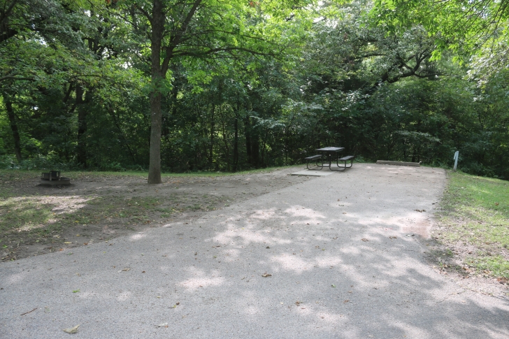 Camping at Eugene T Mahoney State Park in Nebraska