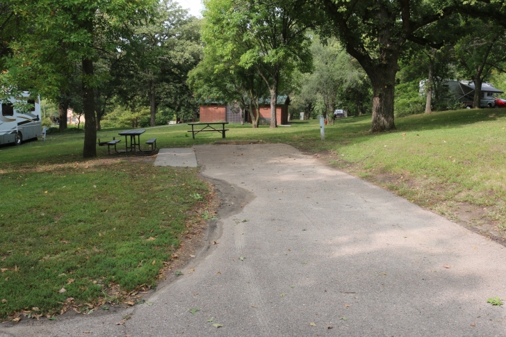 Camping at Eugene T Mahoney State Park in Nebraska