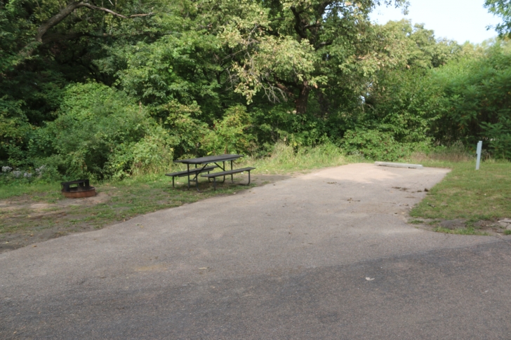 Camping at Eugene T Mahoney State Park in Nebraska