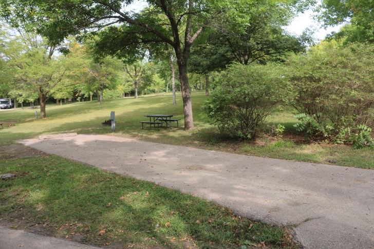 Camping at Eugene T Mahoney State Park in Nebraska