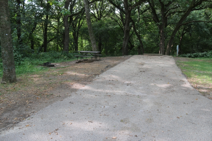 Camping at Eugene T Mahoney State Park in Nebraska