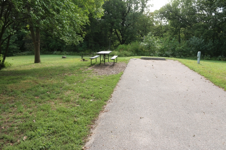 Camping at Eugene T Mahoney State Park in Nebraska