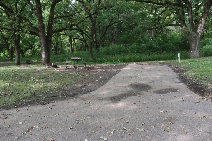 Camping at Eugene T Mahoney State Park in Nebraska