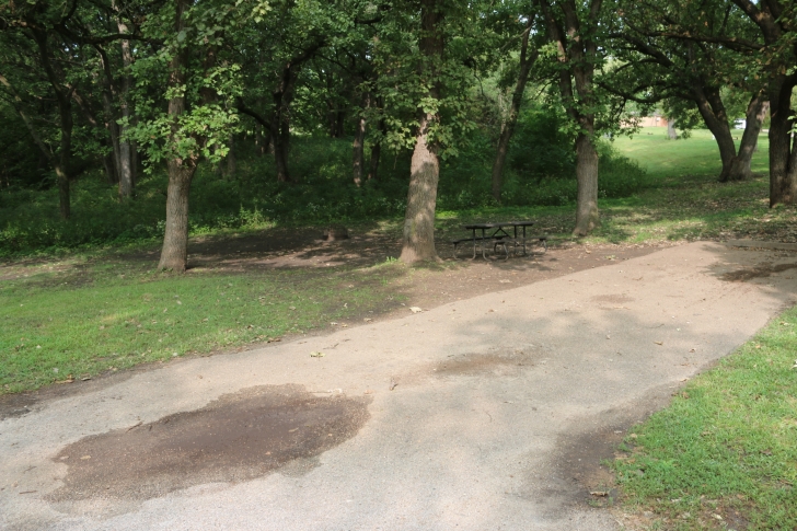 Camping at Eugene T Mahoney State Park in Nebraska