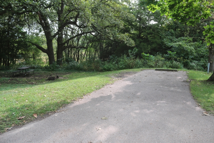 Camping at Eugene T Mahoney State Park in Nebraska