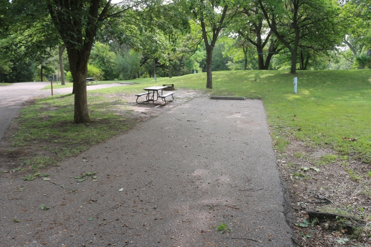 Camping at Eugene T Mahoney State Park in Nebraska