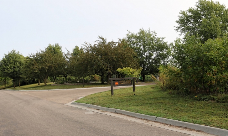 Camping at Eugene T Mahoney State Park in Nebraska
