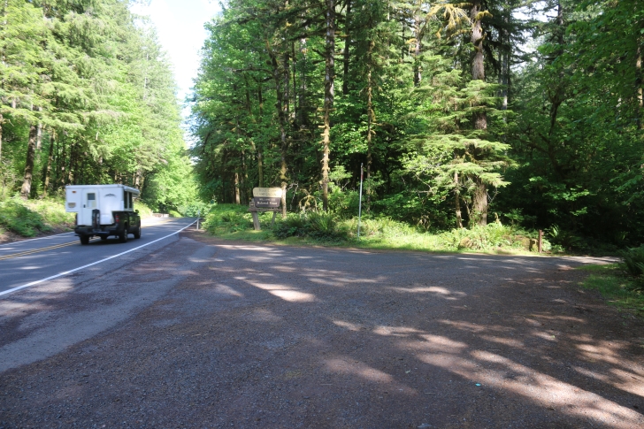 Trout Creek Campground on the South Santiam River