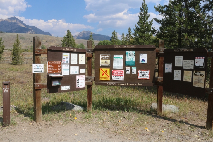 A guide to camping in Easley Campground near Sun Valley / Ketchum Idaho