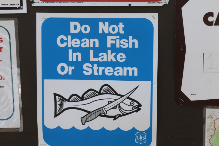 Camping at Lake Cleveland in South Central Idaho