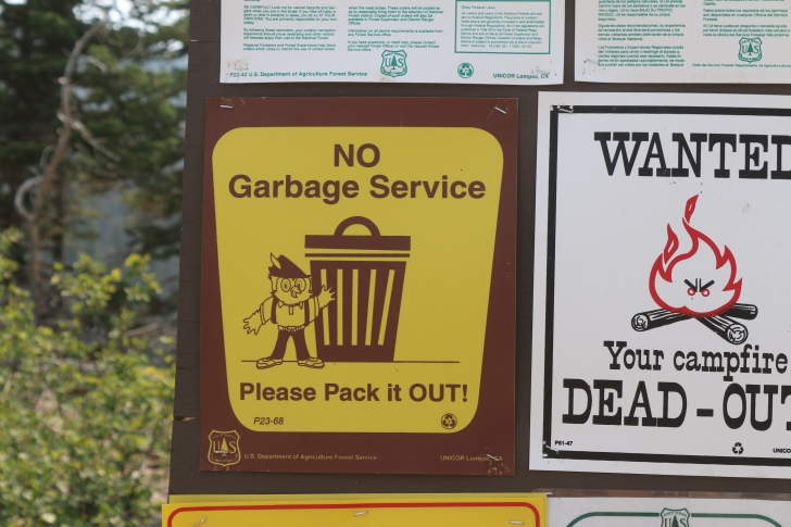 Camping at Lake Cleveland in South Central Idaho