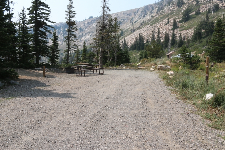 Camping at Lake Cleveland in South Central Idaho