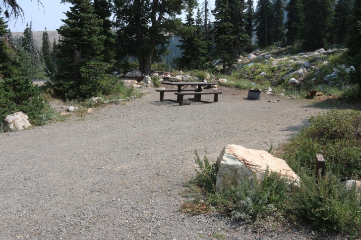 Camping at Lake Cleveland in South Central Idaho