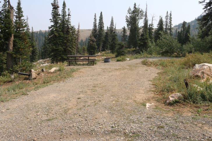 Camping at Lake Cleveland in South Central Idaho