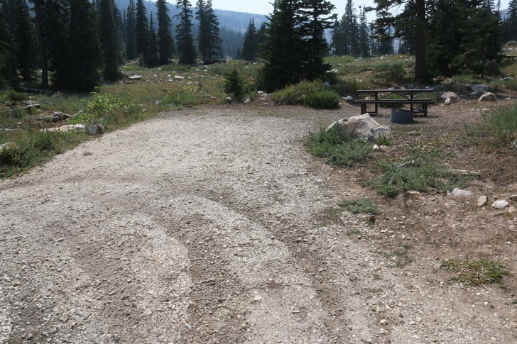 Camping at Lake Cleveland in South Central Idaho