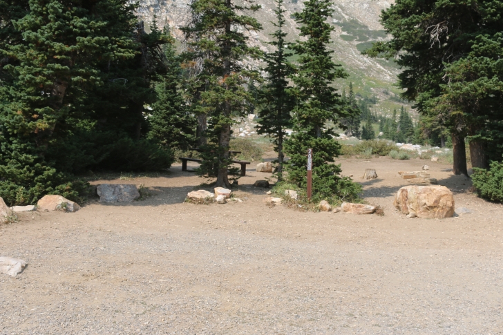 Camping at Lake Cleveland in South Central Idaho