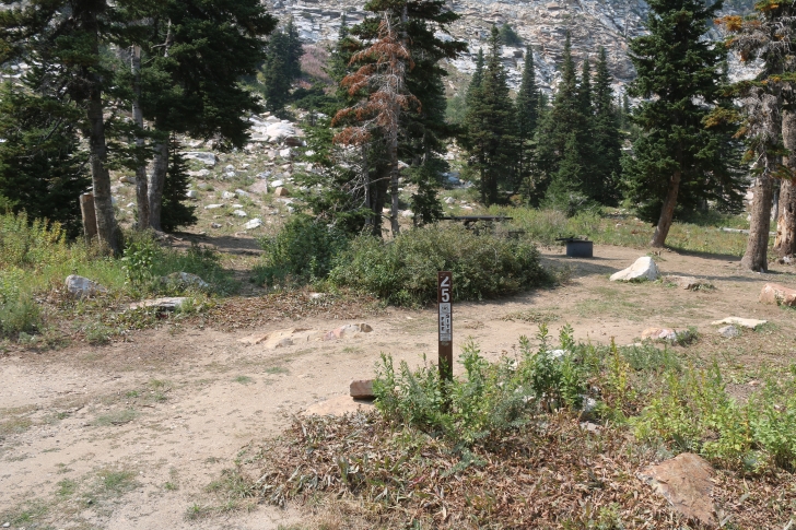 Camping at Lake Cleveland in South Central Idaho
