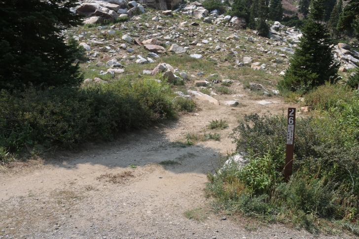 Camping at Lake Cleveland in South Central Idaho