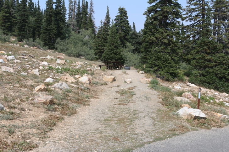 Camping at Lake Cleveland in South Central Idaho