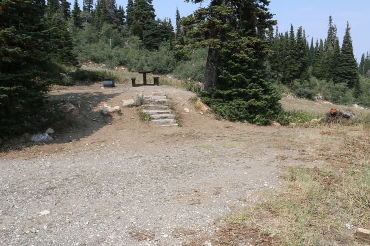 Camping at Lake Cleveland in South Central Idaho