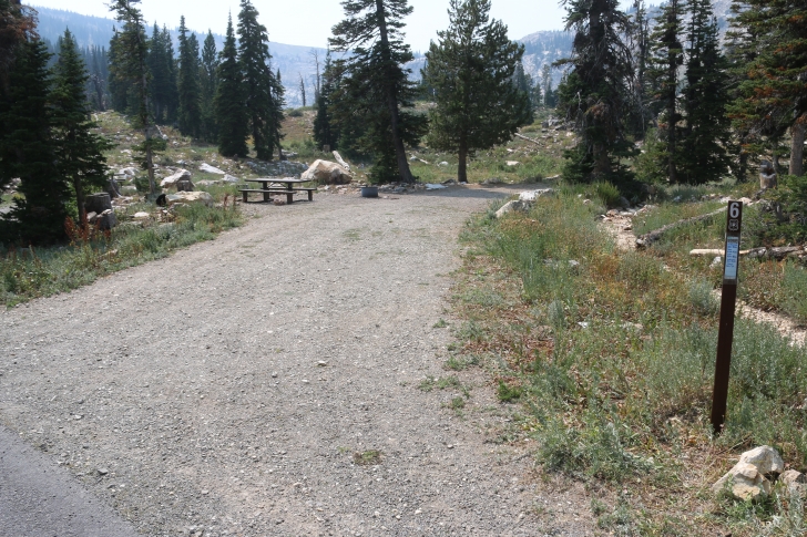 Camping at Lake Cleveland in South Central Idaho