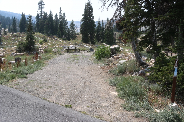Camping at Lake Cleveland in South Central Idaho